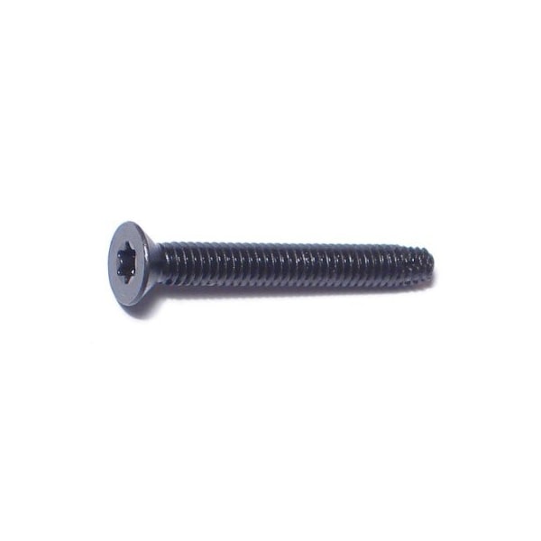 Saberdrive 1/4"-20 x 2 in Torx Flat Machine Screw, Black Phosphate 45 PK 51270 - main